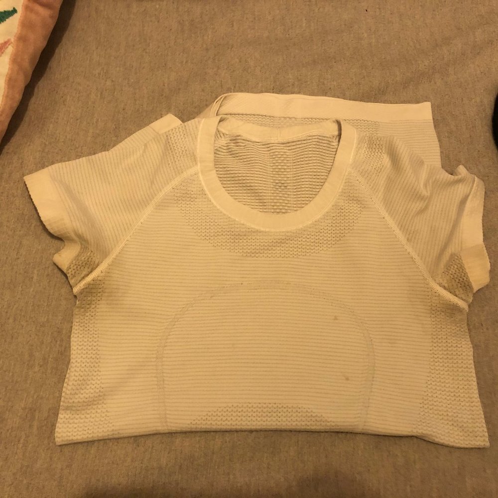 Lululemon Swiftly Tech Short Sleeve White